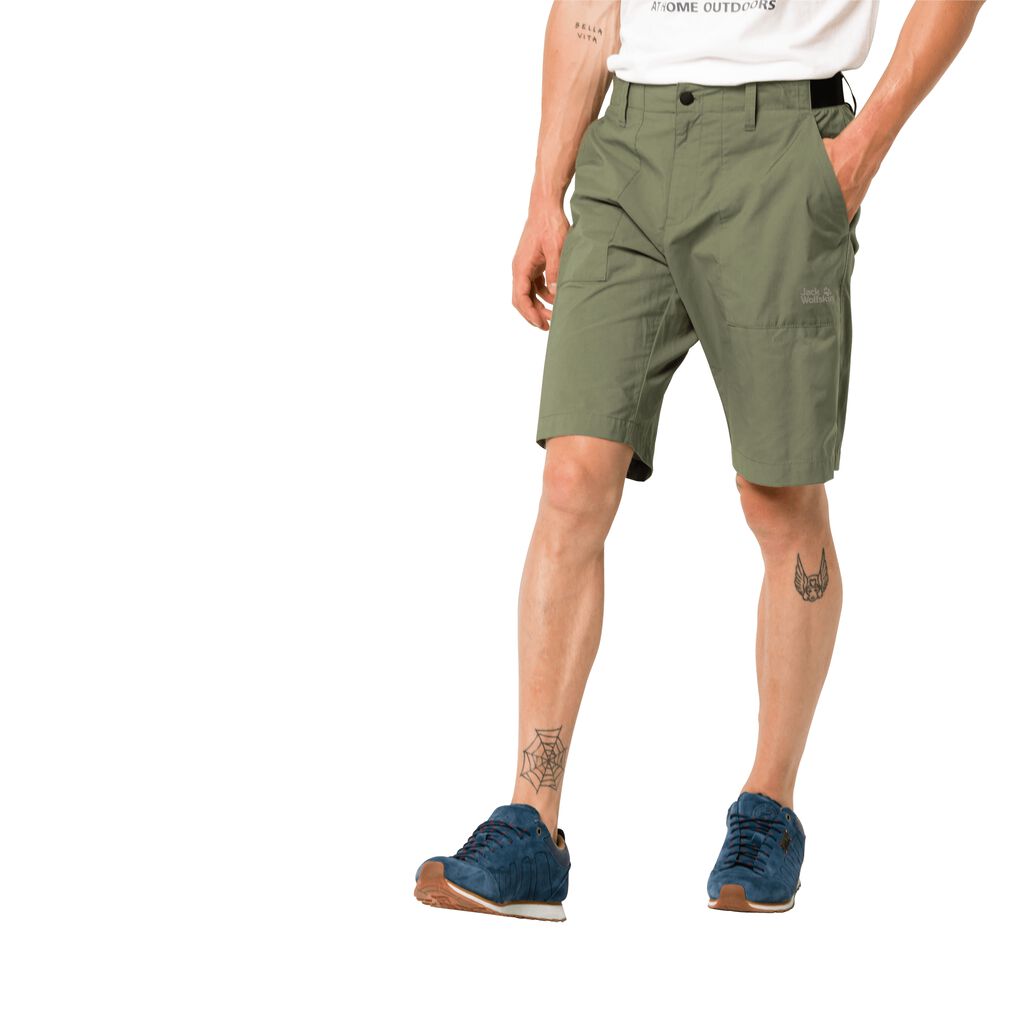 Jack Wolfskin TANAMI Pantalons Homme Kaki - EDLASYF-03